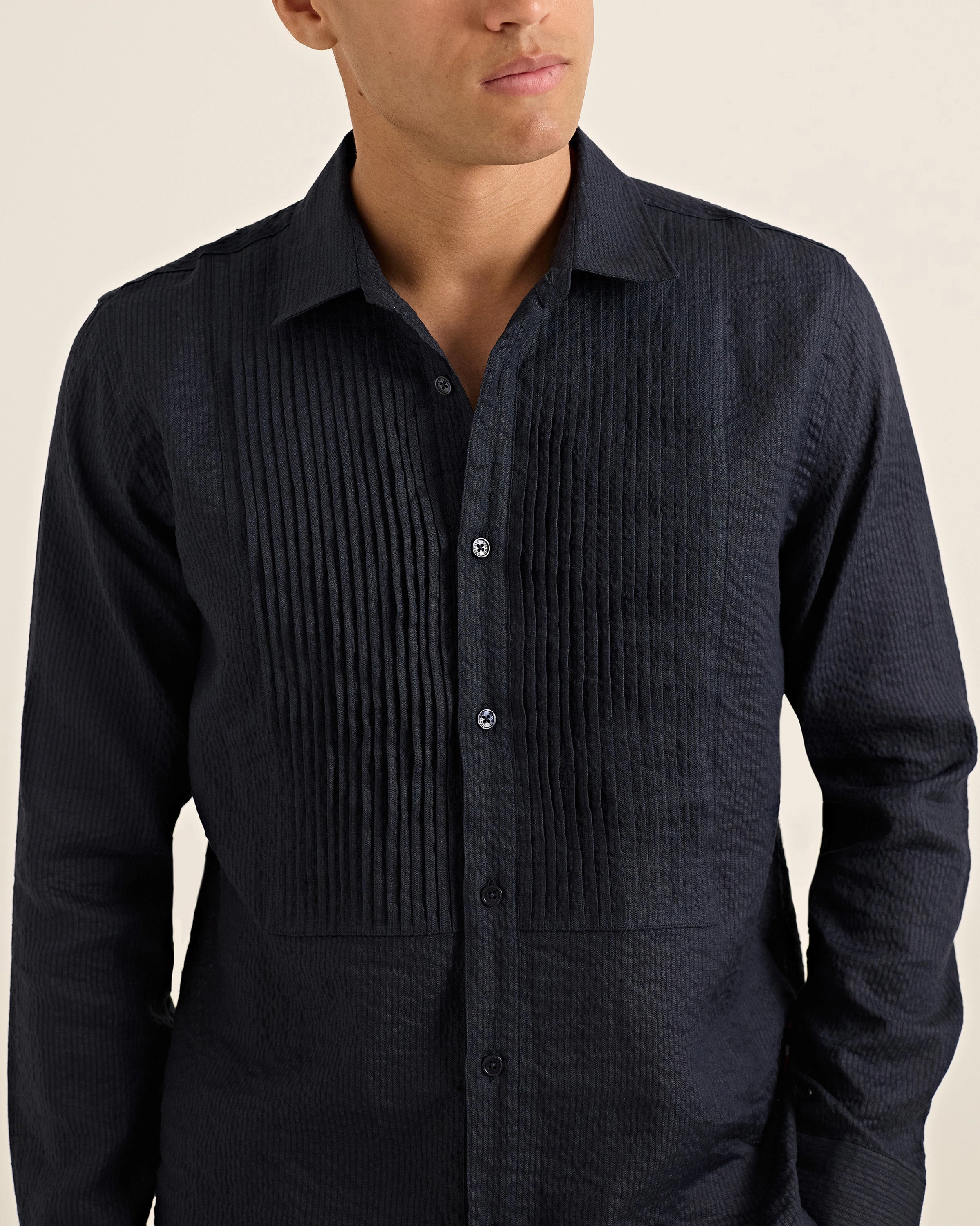 Giles Pleated Mesh Insert