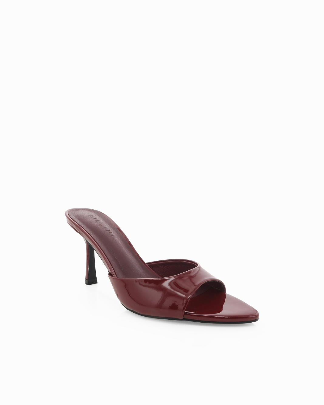 XANTHE - CHERRY RED PATENT Open Toe Shoes Elegant Arch