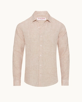 Giles Linen Double Stitched Seams